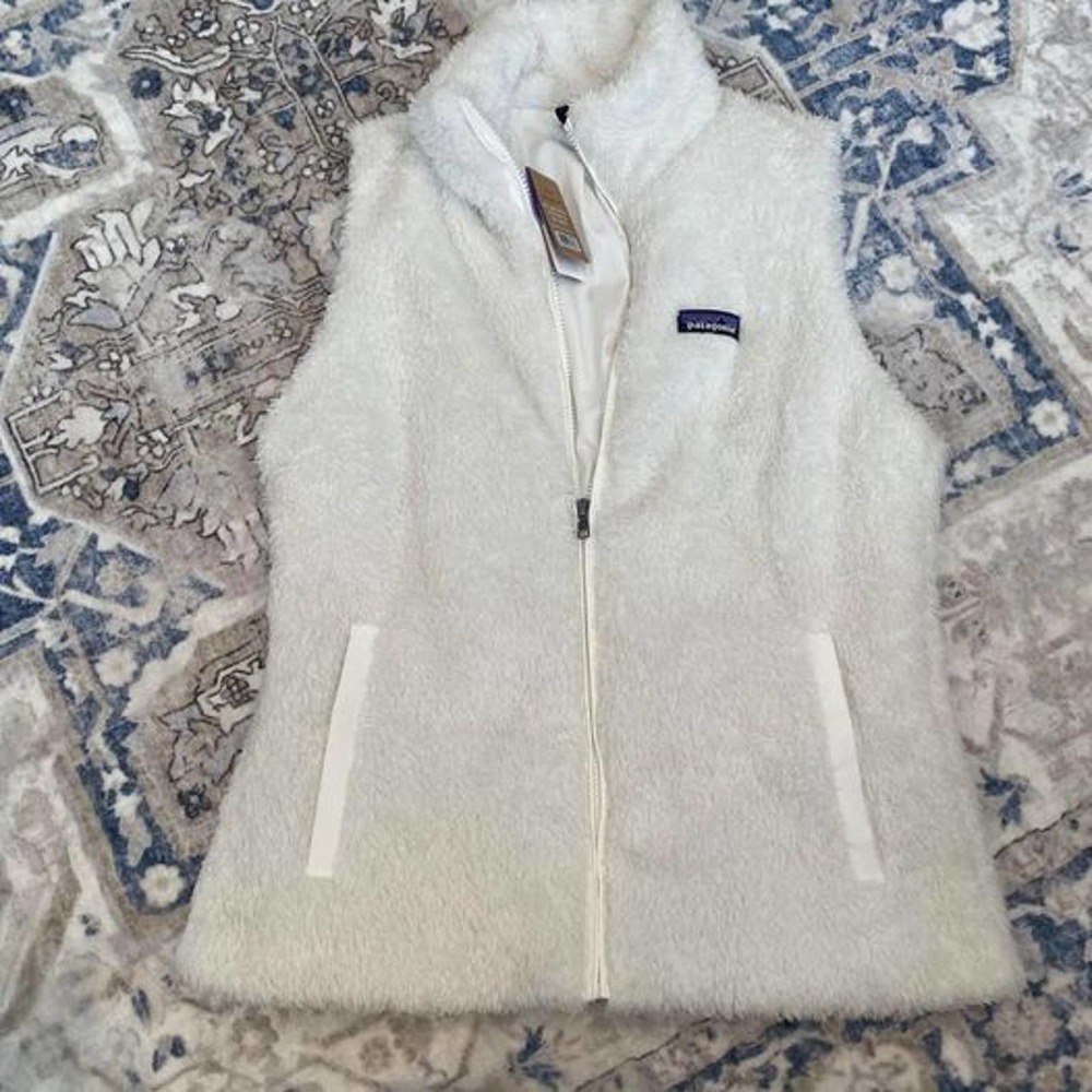 White Patagonia Vest